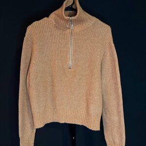 Jessica Simpson Quarter Zip Knit Sweater